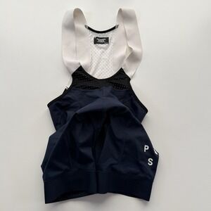 PAS NORMAL STUDIOS Mechanism Bibs Made in Italy Cycling Mens Medium Navy Blue